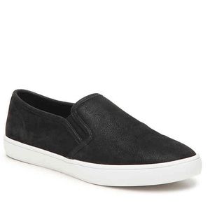 Women’s black slip on sneakers